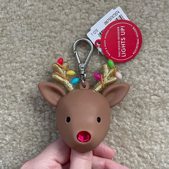 Bath & Body Works Light-Up Holiday Reindeer PocketBac Holder - Picture 3 of 16